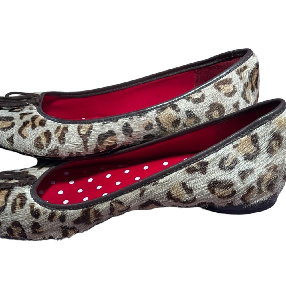 Kenneth Cole Reaction size 9 calf hair ballet flats EUC - Picture 7 of 13